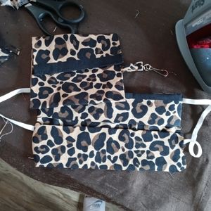 Mask and key litle purse